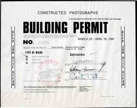 No Building Permit .